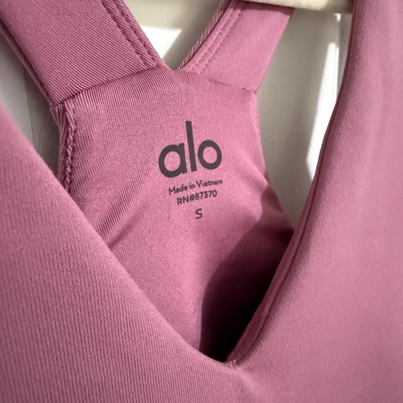 ALO Airbrush Real Dress (Size S) in Soft Mulberry - Picture 7 of 8